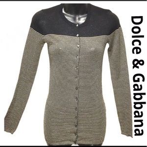 🔵DOLCE & GABBANA silk cardigan